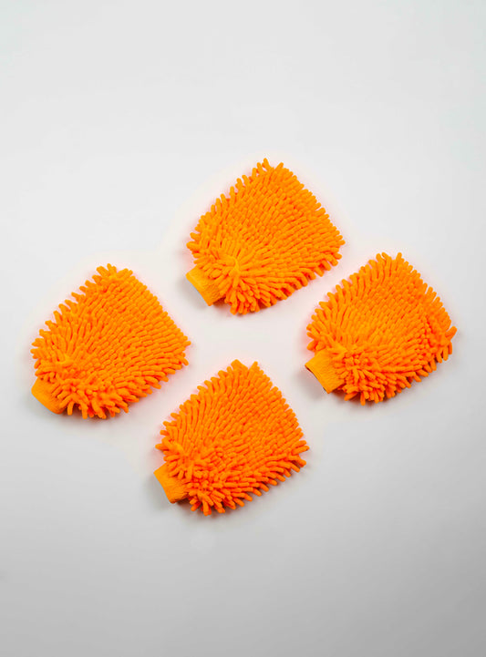 Microfiber Car Wash Mitt- Medium (Pack of 4)