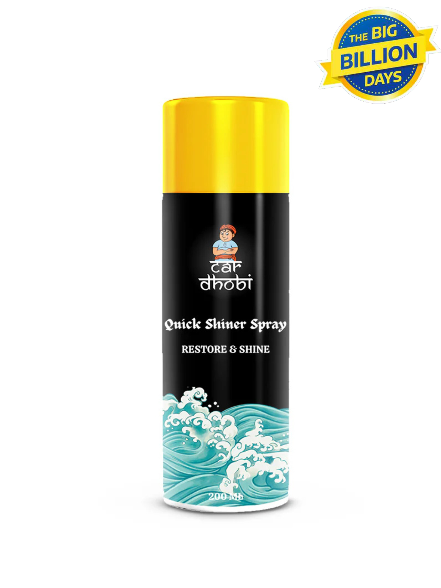 Quick Shiner Spray - 200ml | For Cars & Bikes