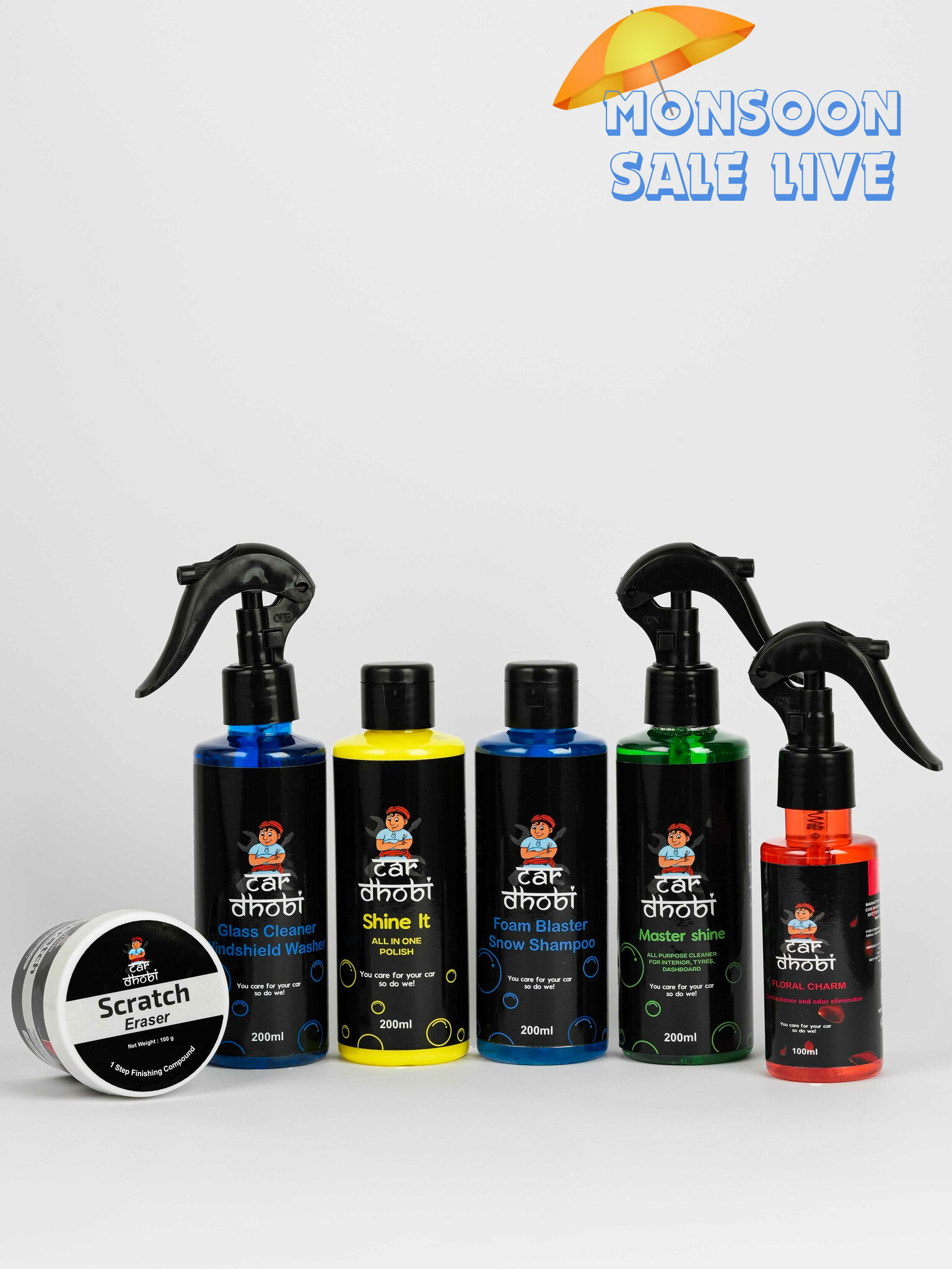 CarDhobi's Complete Car Care Kit