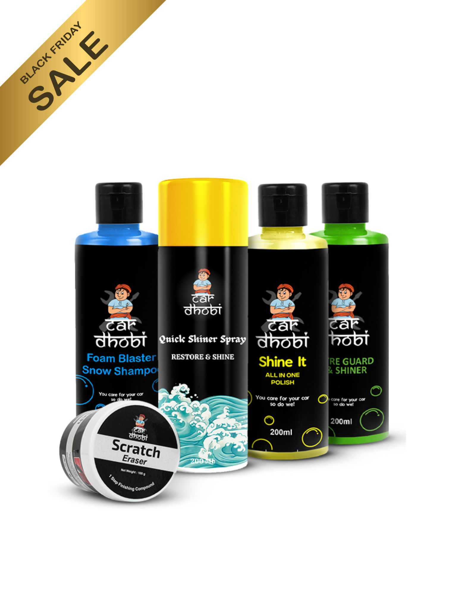 CarDhobi's Bike Car Care Kit