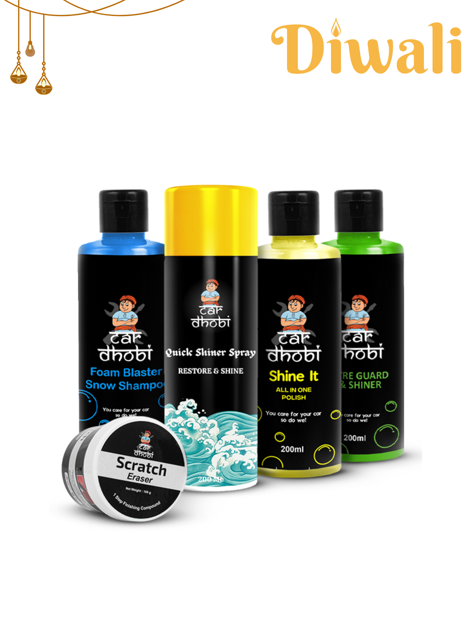 CarDhobi's Bike Car Care Kit