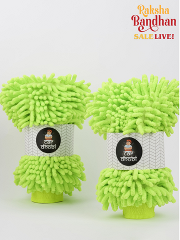 Microfiber Car Wash Mitt- Large (Pack of 2)