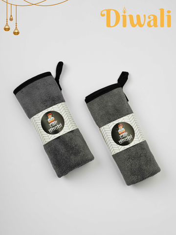 Car Dhobi Elite 600 GSM Microfiber Cloth (Pack of 2)